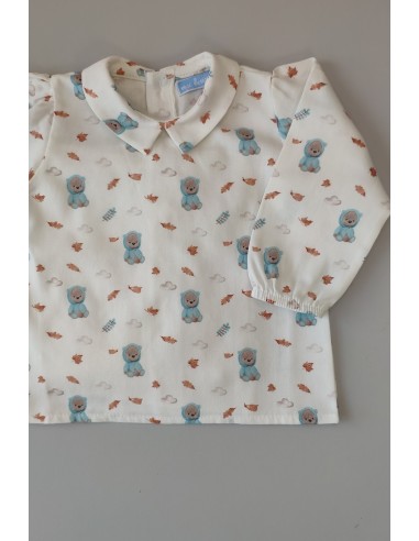 PETO PUNTO Y CAMISA VIELLA OSITOS C."SIMPATÍA",NUBE. INVIERNO 23.