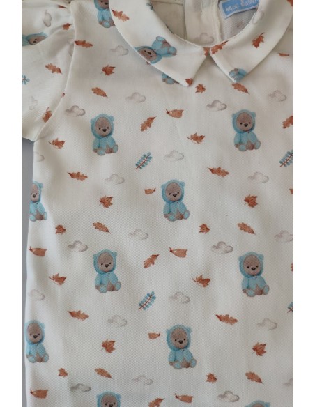 PETO PUNTO Y CAMISA VIELLA OSITOS C."SIMPATÍA",NUBE. INVIERNO 23.