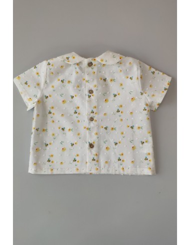 BLUSA UNISEX ABEJAS DE PANGASA BABY, AMARILLO. VERANO 24.