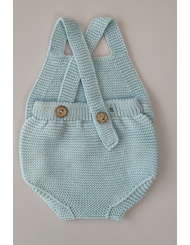 PETO PUNTO UNISEX DE PANGASA BABY, VERDE AGUA. VERANO 24.