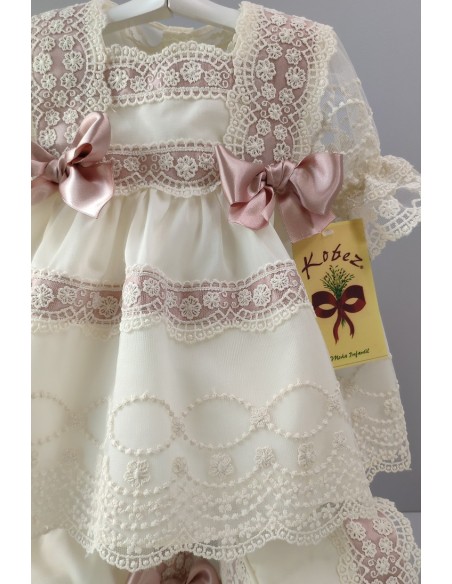 VESTIDO, BRAGUITA Y CAPOTA. VERANO.