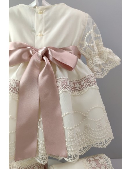VESTIDO, BRAGUITA Y CAPOTA. VERANO.