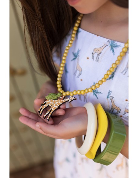 COLLAR COLECCIÓN JIRAFAS DE KID'S CHOCOLATE. VERANO 24.