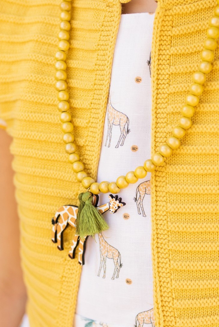 COLLAR COLECCIÓN JIRAFAS DE KID'S CHOCOLATE. VERANO 24.