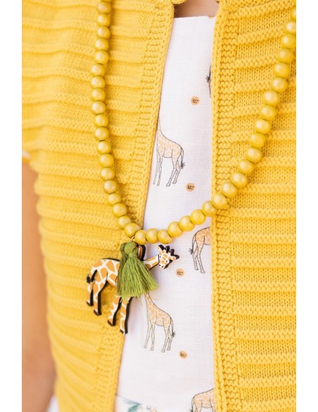 COLLAR COLECCIÓN JIRAFAS DE KID'S CHOCOLATE. VERANO 24.