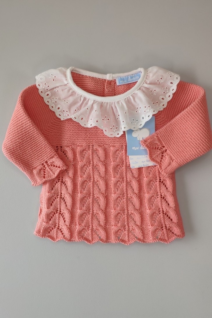CONJUNTO NIÑA JUBÓN Y POLAINA, COLOR PETUNIA. VERANO 24.