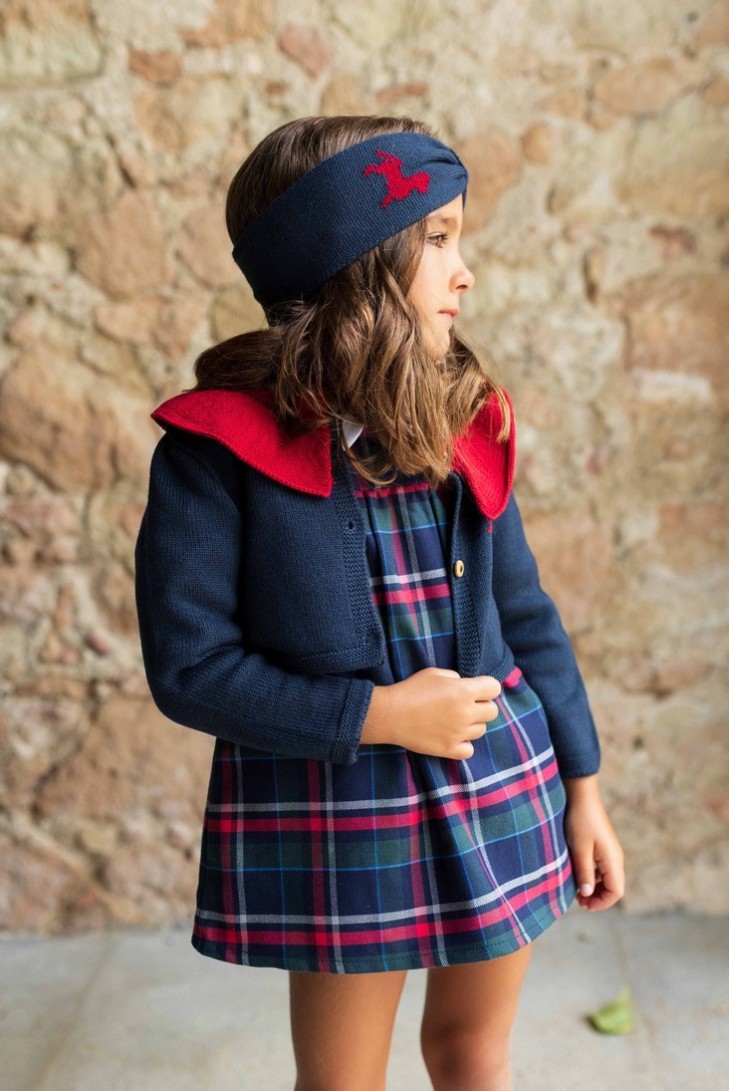 BANDANA TECKEL DE KIDS CHOCOLATE. INVIERNO 24.