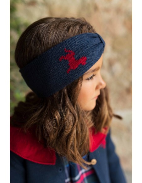 BANDANA TECKEL DE KIDS CHOCOLATE. INVIERNO 24.