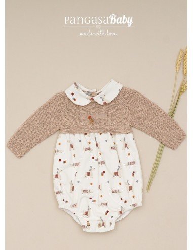 PELELE NIÑO TECKEL TOY DE PANGASA BABY, ARENA. INVIERNO 24.