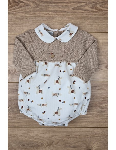 PELELE NIÑO TECKEL TOY DE PANGASA BABY, ARENA. INVIERNO 24.
