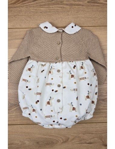 PELELE NIÑO TECKEL TOY DE PANGASA BABY, ARENA. INVIERNO 24.