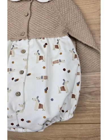 PELELE NIÑO TECKEL TOY DE PANGASA BABY, ARENA. INVIERNO 24.