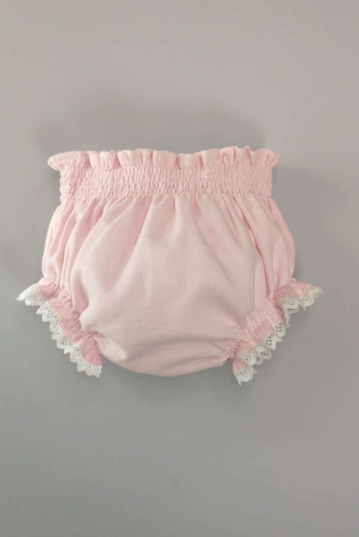BRAGUITA LINO, ROSA/BLANCO. VERANO 25.