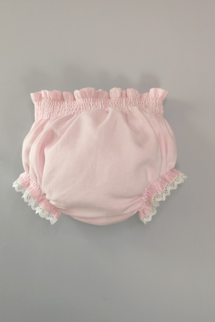 BRAGUITA LINO, ROSA/BLANCO. VERANO 25.