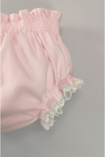 BRAGUITA LINO, ROSA/BLANCO. VERANO 25. 2