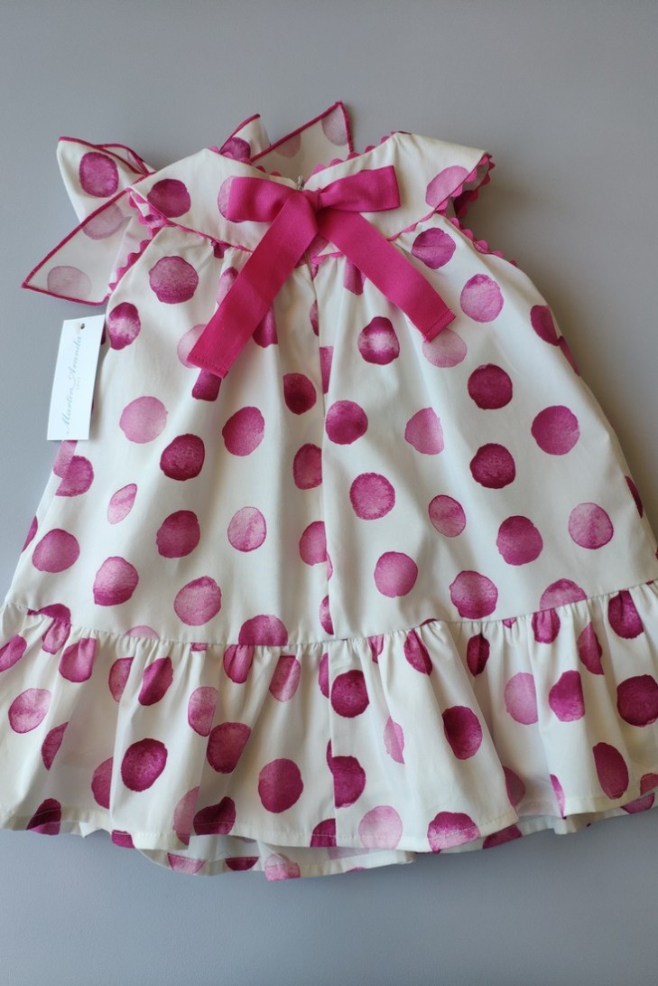 VESTIDO NIÑA PROVENZA DE MARTÍN ARANDA.
