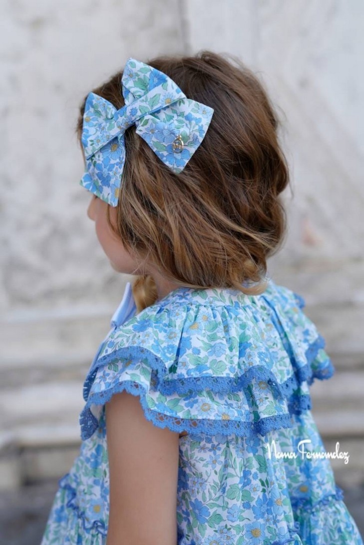 LAZO COLECCIÓN AMELIE DE NOMA FERNÁNDEZ, RAYA CELESTE. VERANO 25.