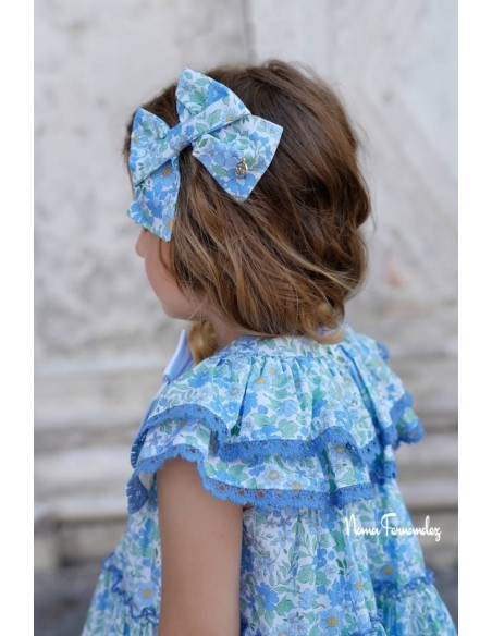 LAZO COLECCIÓN AMELIE DE NOMA FERNÁNDEZ, RAYA CELESTE. VERANO 25.