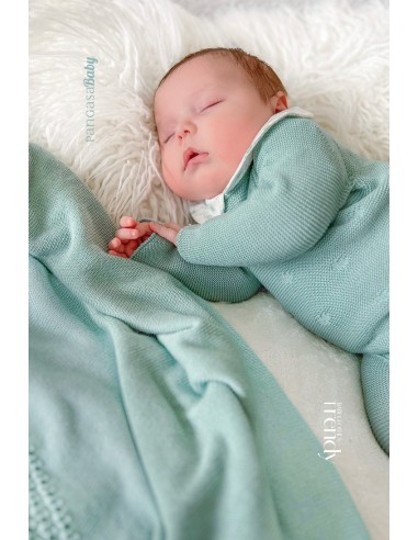 PRIMERA PUESTA NIÑO COLECCIÓN SUNNY LOVE DE PANGASA BABY, VERDE MINT. VERANO 25.