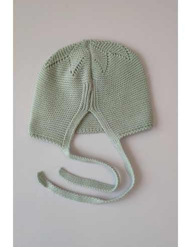 CAPOTA ESTRELLA DE PANGASA BABY, VERDE EMPOLVADO. INVIERNO 25.