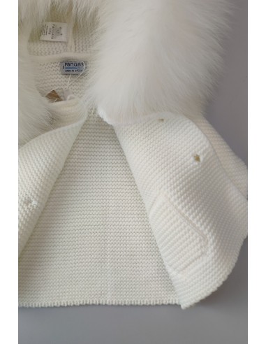 TRENKA LUXURY UNISEX PELO NATURAL DE PANGASA BABY, MARFIL. INVIERNO 25.