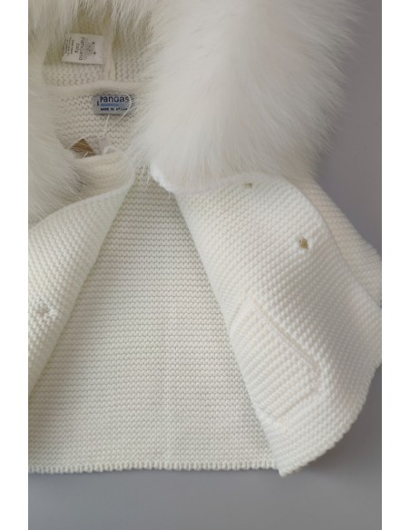 TRENKA LUXURY UNISEX PELO NATURAL DE PANGASA BABY, MARFIL. INVIERNO 25.