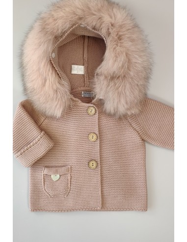 TRENKA LUXURY UNISEX PELO NATURAL DE PANGASA BABY, ROSA VINTAGE. INVIERNO 25.