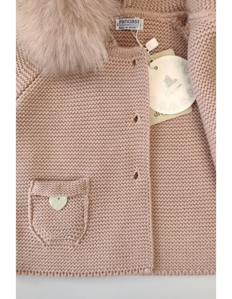 TRENKA LUXURY UNISEX PELO NATURAL DE PANGASA BABY, ROSA VINTAGE. INVIERNO 25.