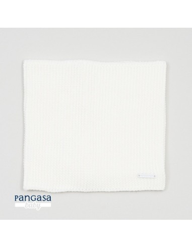 CUELLO PUNTO UNISEX DE PANGASA BABY, MARFIL. INVIERNO 25.