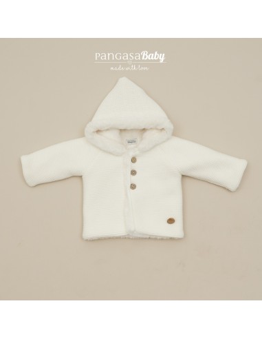 TRENKA FORRO POLAR DE PANGASA BABY, MARFIL. INVIERNO 25.