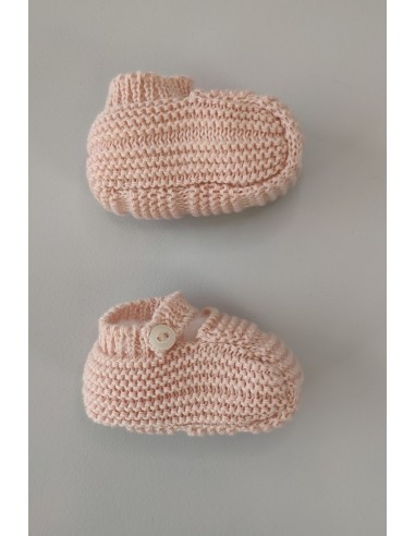 SANDALIA HEBILLA DE PANGASA BABY, ROSA EMPOLVADO. VERANO 26.
