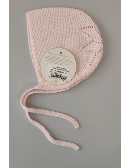 CAPOTA ESTRELLA DE PANGASA BABY, ROSA BEBÉ. VERANO 26.