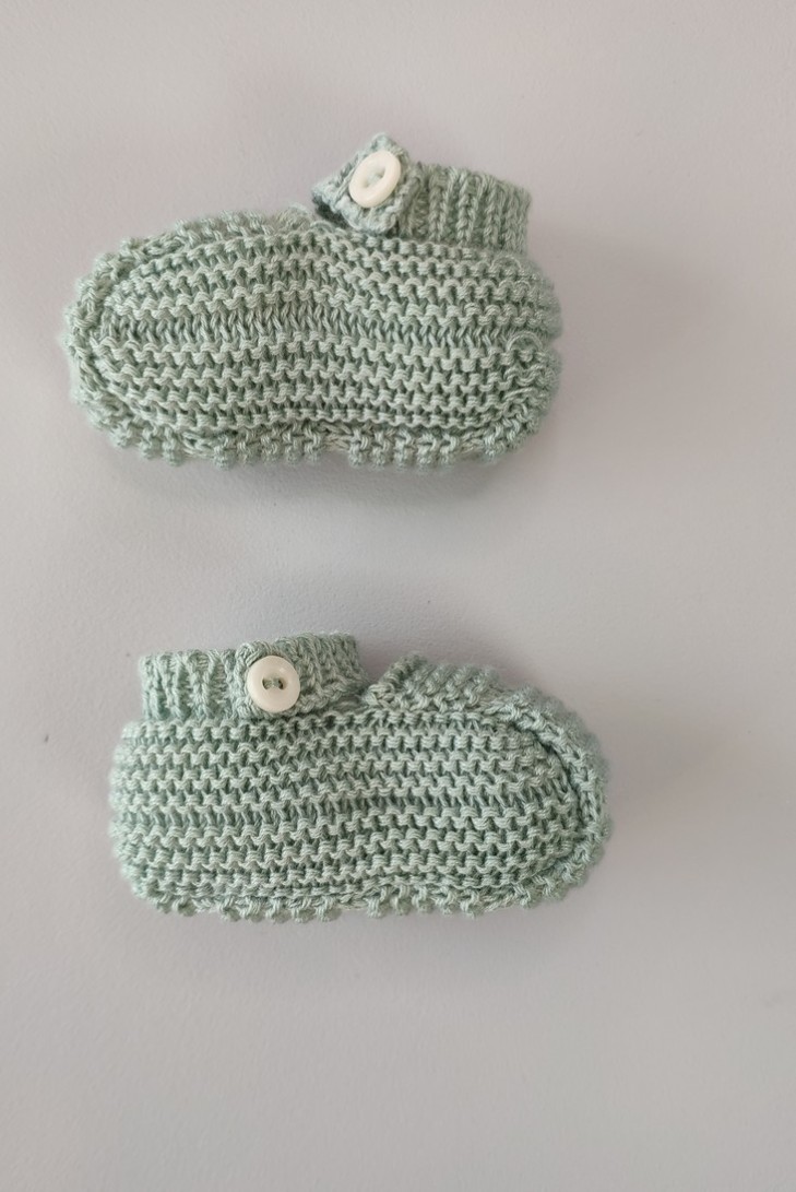 SANDALIA HEBILLA DE PANGASA BABY, VERDE MINT. VERANO 26.