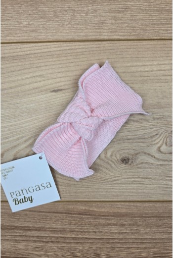 DIADEMA ELÁSTICA DE PANGASA BABY, ROSA BEBÉ. VERANO 26. 2