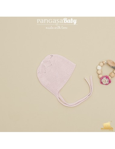 CAPOTA ESTRELLA DE PANGASA BABY, ROSA EMPOLVADO. VERANO 26.