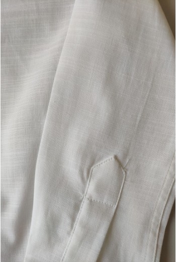 CAMISA NIÑO SEMILINO BLANCA DE NACHETE. 2