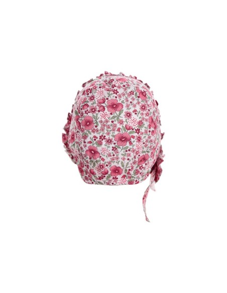 CAPOTA ROSITA VOLANTE DE TARTALETA, FUCSIA. VERANO 26.