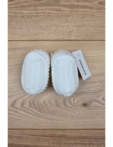 PATUCO UNISEX HECHO A MANO DE ARTESANÍA CARMINA, BLANCO. VERANO 26.