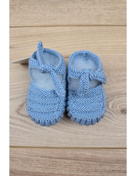 PATUCO UNISEX HECHO A MANO DE ARTESANÍA CARMINA, AZUL INGLÉS. VERANO 26.