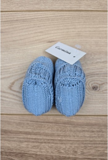PATUCO UNISEX HECHO A MANO DE ARTESANÍA CARMINA, AZUL INGLÉS. VERANO 26. 2