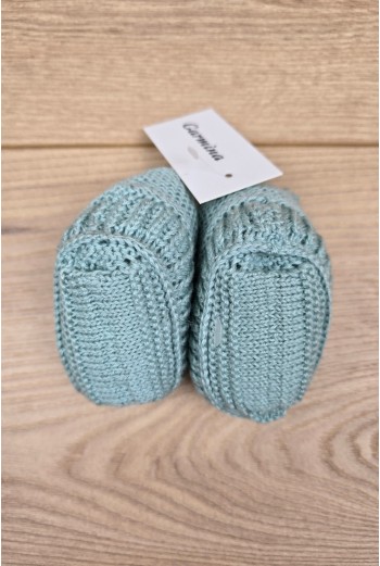 PATUCO UNISEX HECHO A MANO DE ARTESANÍA CARMINA, VERDE AGUA. VERANO 26. 2