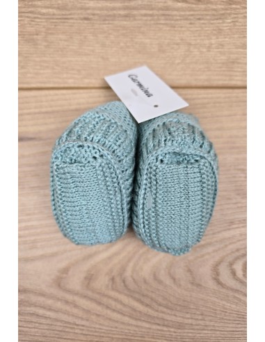 PATUCO UNISEX HECHO A MANO DE ARTESANÍA CARMINA, VERDE AGUA. VERANO 26.