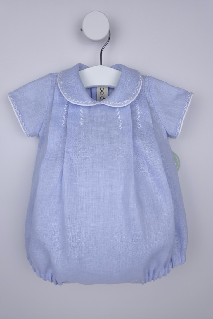 RANITA LINO ESCAPULARIO DE BELÁN, AZUL/BLANCO. VERANO 26.