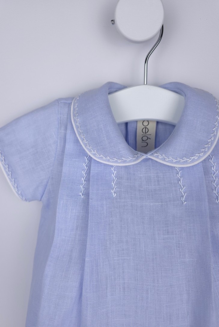 RANITA LINO ESCAPULARIO DE BELÁN, AZUL/BLANCO. VERANO 26.