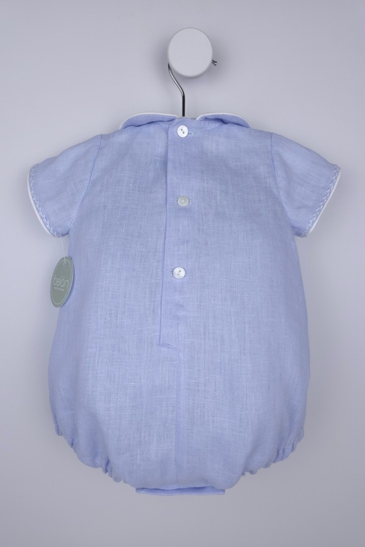 RANITA LINO ESCAPULARIO DE BELÁN, AZUL/BLANCO. VERANO 26.