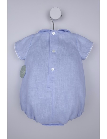 RANITA LINO ESCAPULARIO DE BELÁN, AZUL/BLANCO. VERANO 26.