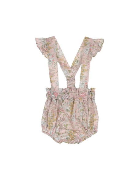 BLUSA BLANCA JULIET Y RANITA TIRANTES, FONDO ROSA DE TARTALETA. VERANO 26.