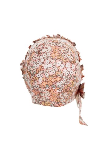 CAPOTA ROSITA VOLANTE DE TARTALETA, MULTICOLOR. VERANO 26. 2