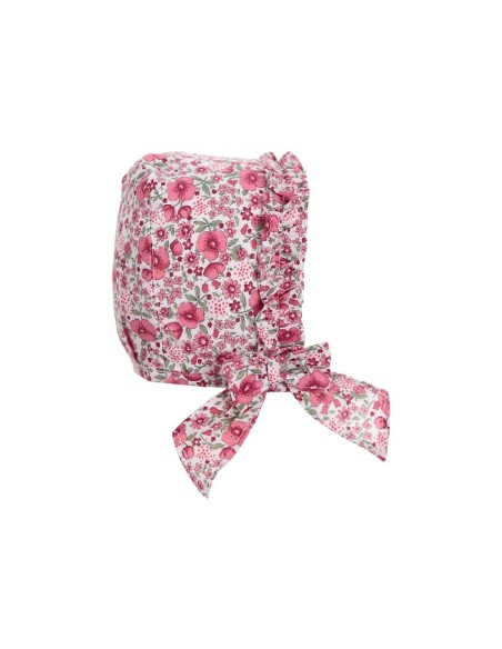 CAPOTA ROSITA VOLANTE DE TARTALETA, FUCSIA. VERANO 26.