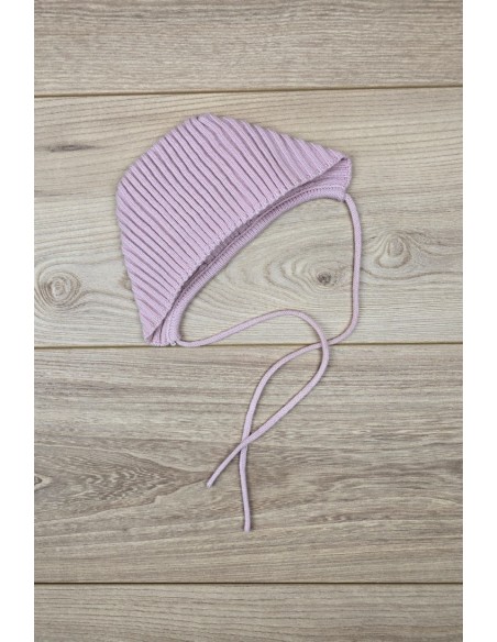 CAPOTA CANALÉ DE ARTESANÍA CARMINA, ROSA PALO. INVIERNO 26.